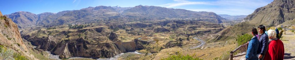 Terrassen im Colca-Tal