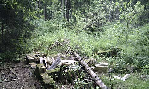 Müll für 40 Minuten durchwühlen :)
